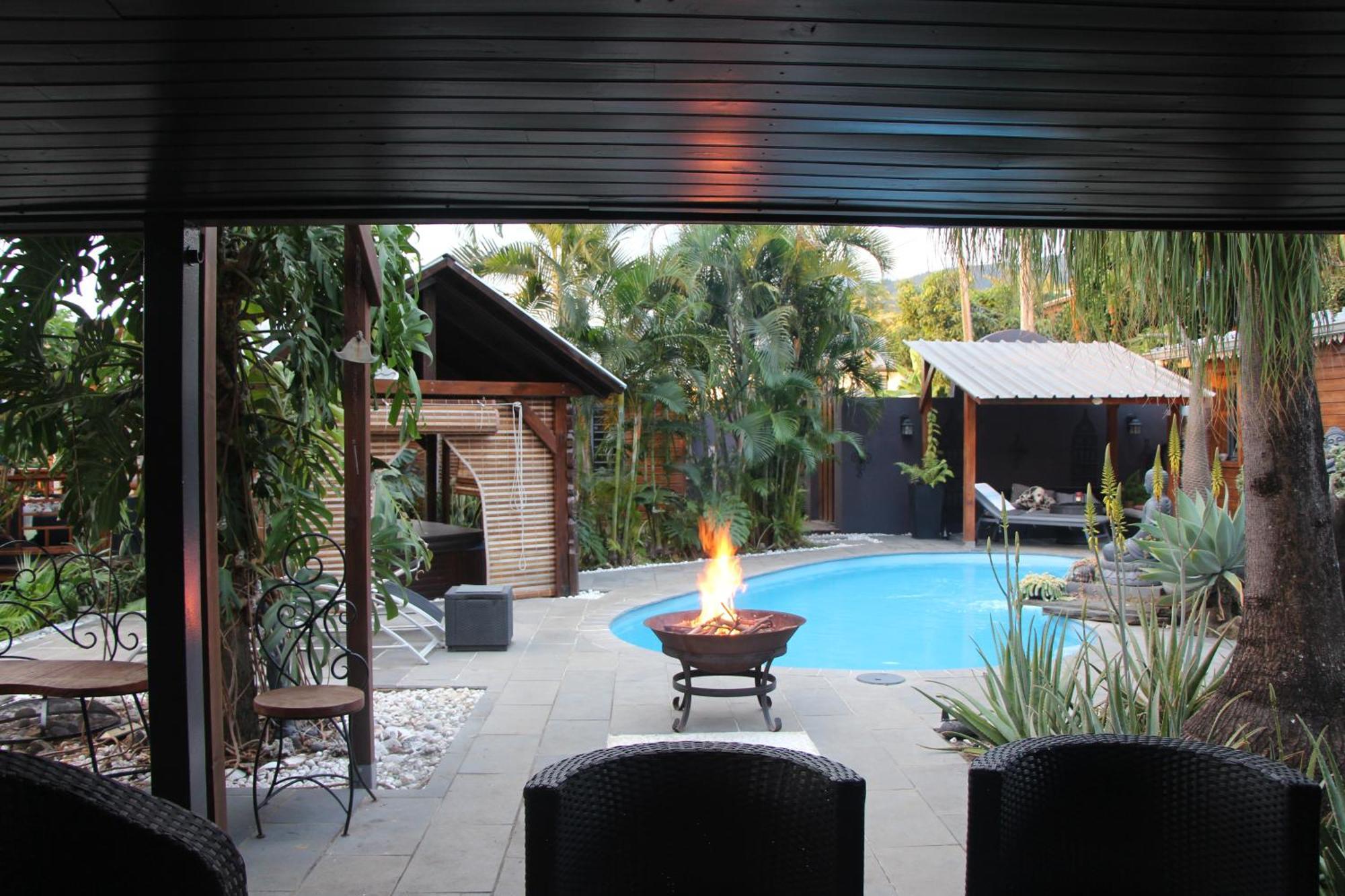 La Liane De Jade 974-Lodge Le Palissandre - Jacuzzi Privatif - Piscine Chauffee Le Bois de Nefles  Εξωτερικό φωτογραφία