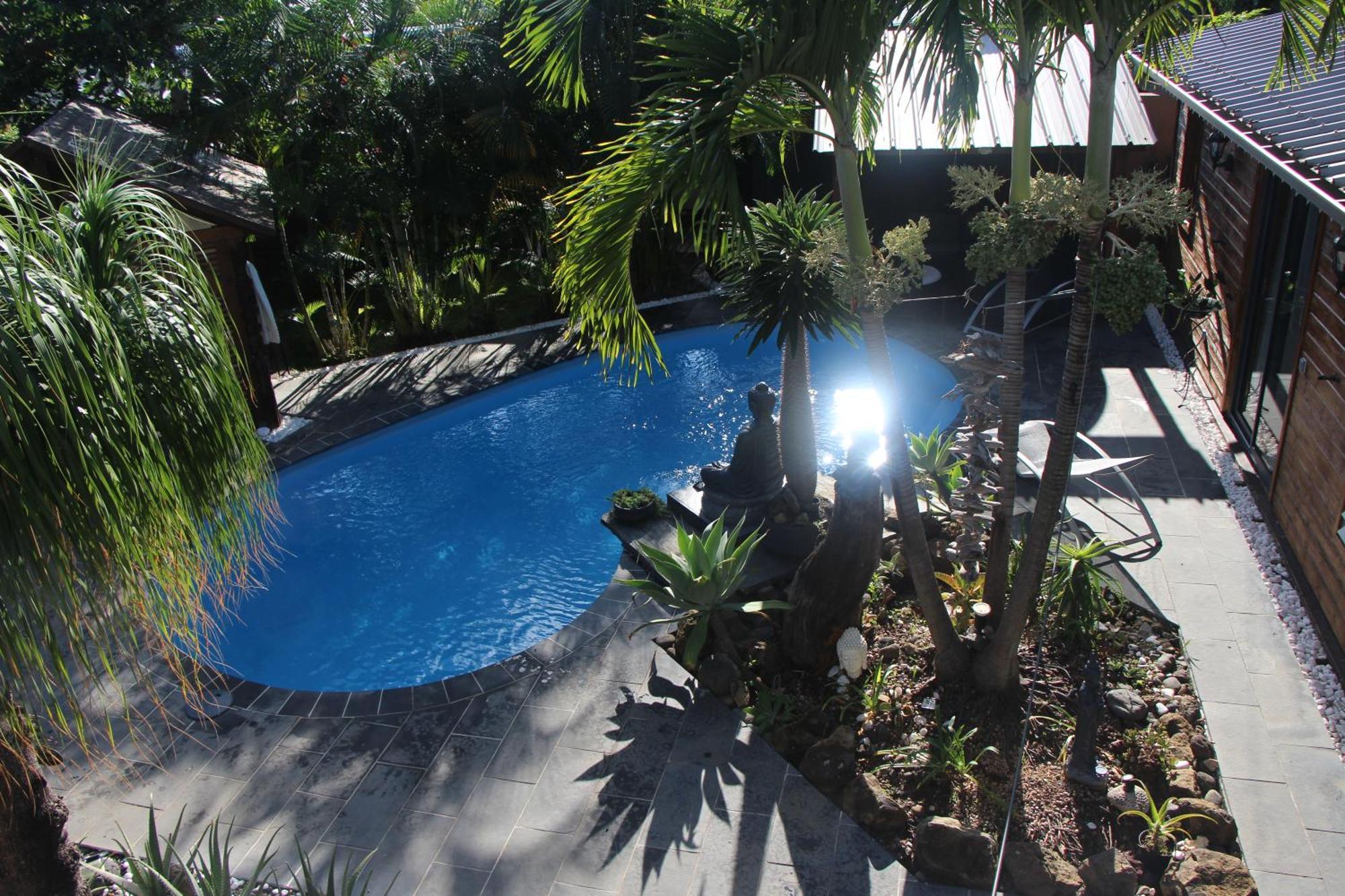 La Liane De Jade 974-Lodge Le Palissandre - Jacuzzi Privatif - Piscine Chauffee Le Bois de Nefles  Εξωτερικό φωτογραφία